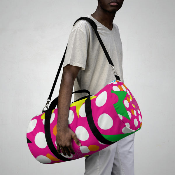 Polka Dot Design By: -LuxeDuffle by Karina - Duffle Bag