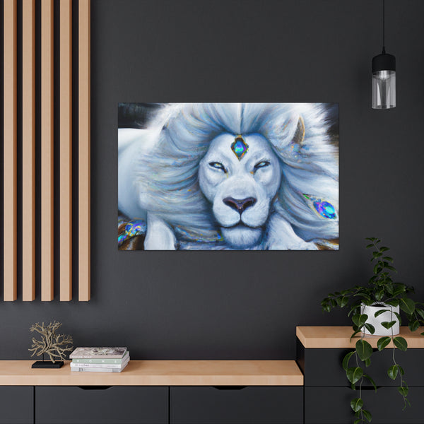 Lion Design By: Silver Swirls Artist (SSA) (Wall Art)