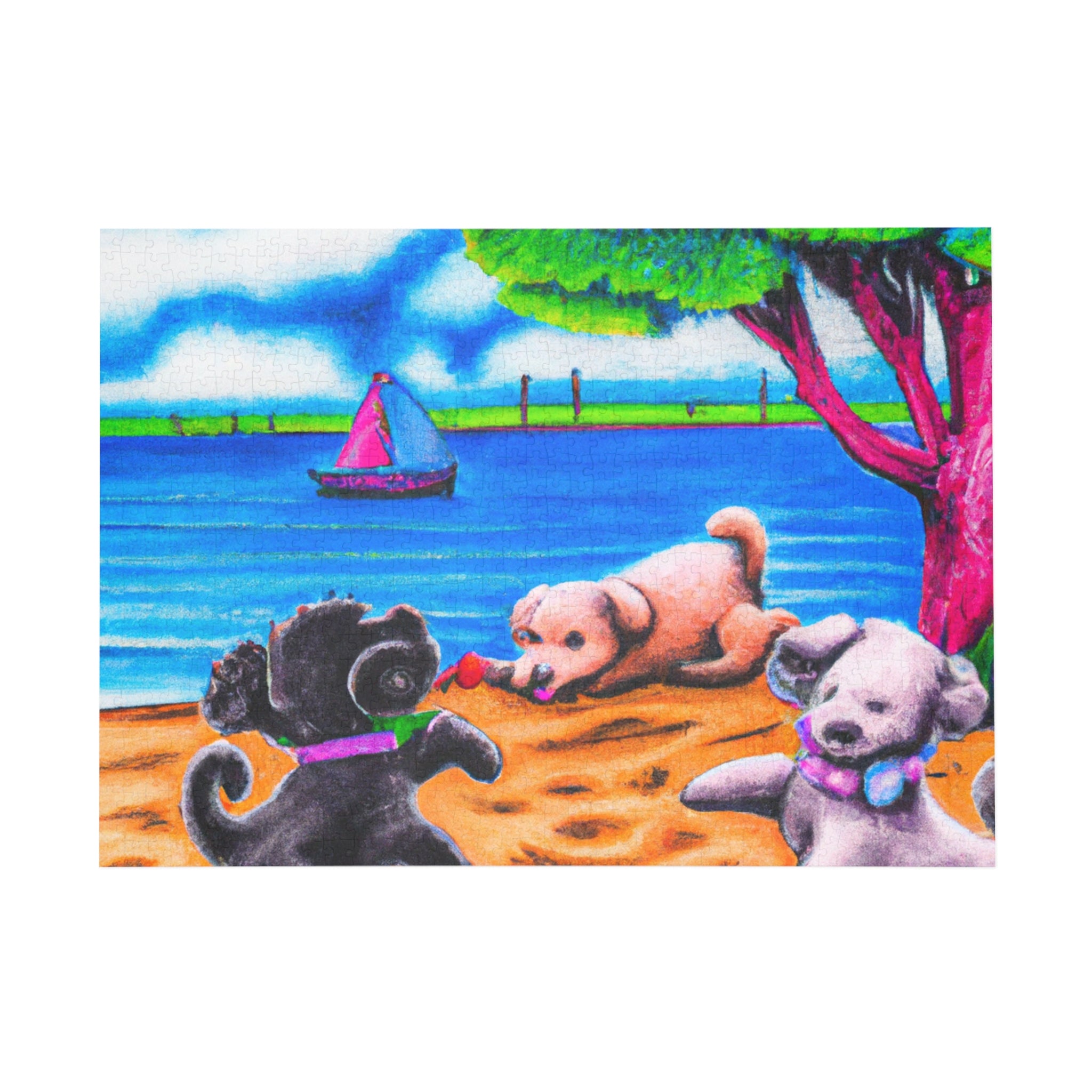 Puppy Design By Isli Primrose - Puzzle