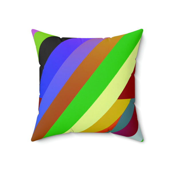 Stripes and Triangle Designs By Eleanor Finiale (Pillow)