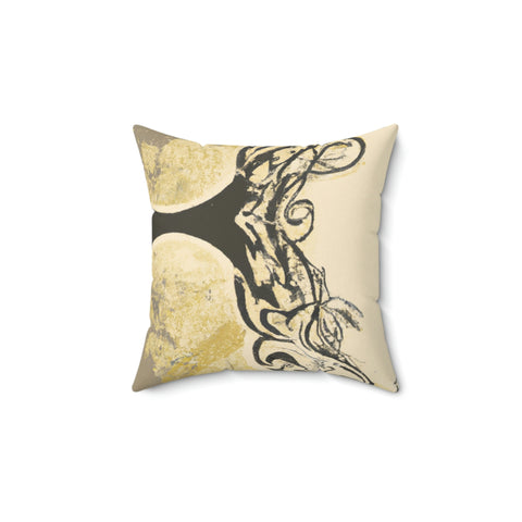 Vintage Print Designs - Francisco Goya (Throw Pillow)