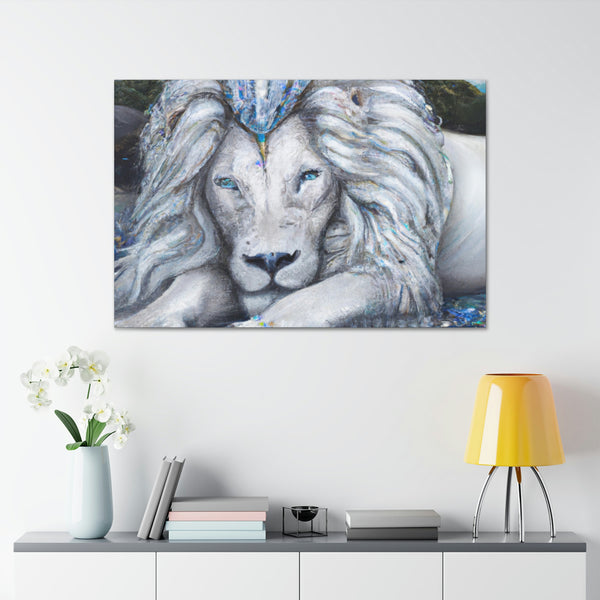 Lion Design By: The Ivory Painter. (Wall Art)