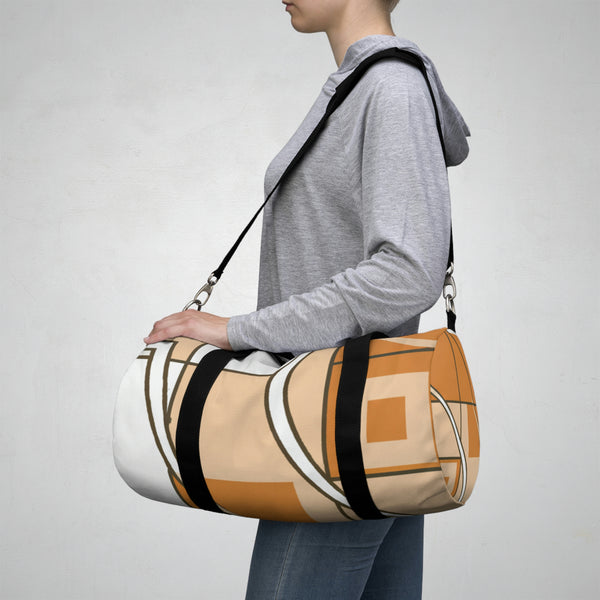 Geometric Art Design By: Luxus Attirez (Duffle Bag)