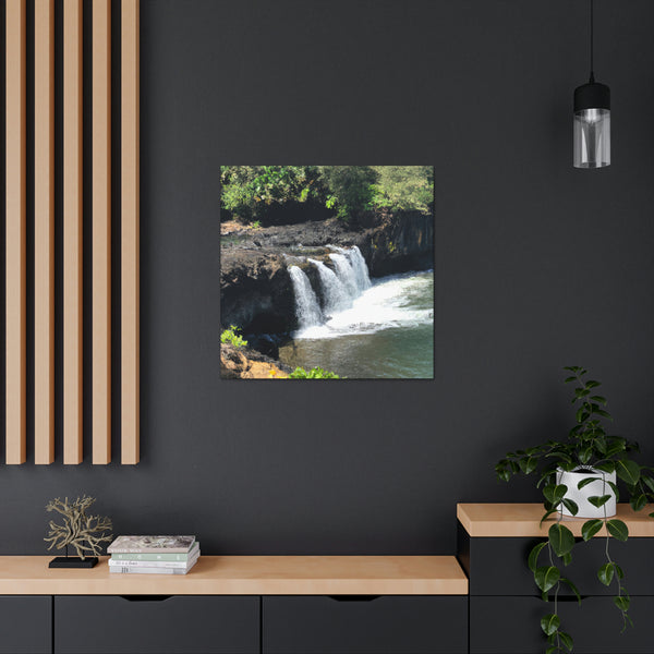 Majestic Waterfall Design By Heinrich Friedrich Füger (Wall Art)