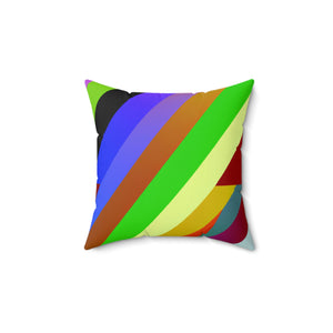 Stripes and Triangle Designs By Eleanor Finiale (Pillow)