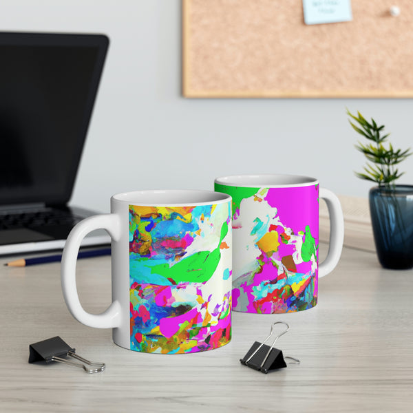 Abstract Designs By:Ceramicsmith Nickolas (Mug)