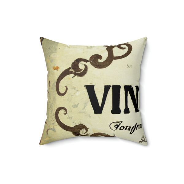 Vintage Print Designs - Avant-Vogue Interiors - Throw Pillow