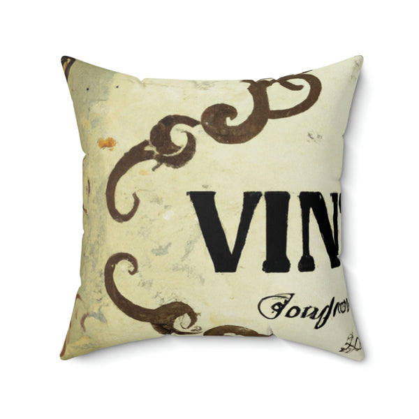 Vintage Print Designs - Avant-Vogue Interiors - Throw Pillow