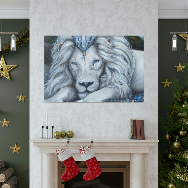 Lion Design By: The Ivory Painter. (Wall Art)