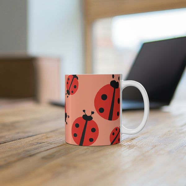 Lady Bug Designs By:Mudsmith Braiden. (Mug)