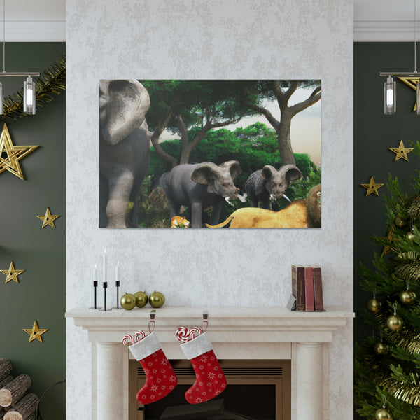 Jungle Designs By: Flora Channing - Female Interior Decorator (Wall Art)