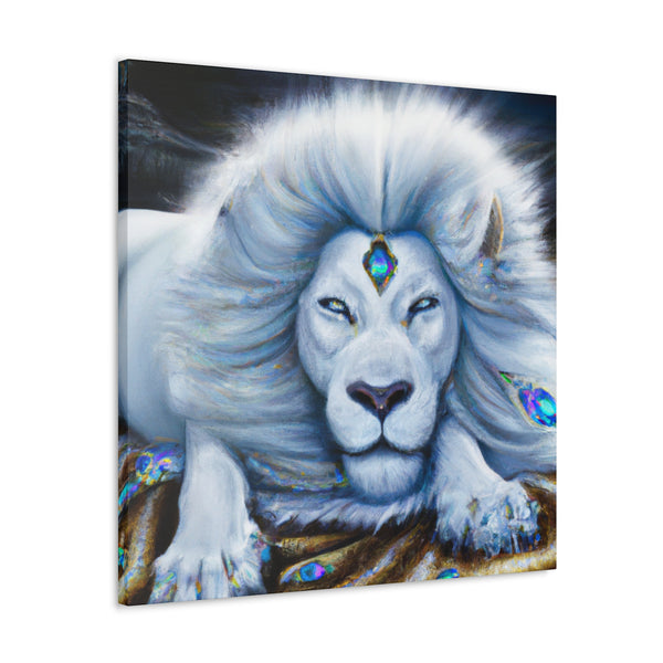 Lion Design By: Silver Swirls Artist (SSA) (Wall Art)