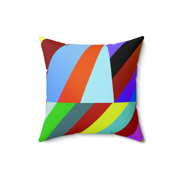 Stripes and Triangle Designs By Eleanor Finiale (Pillow)