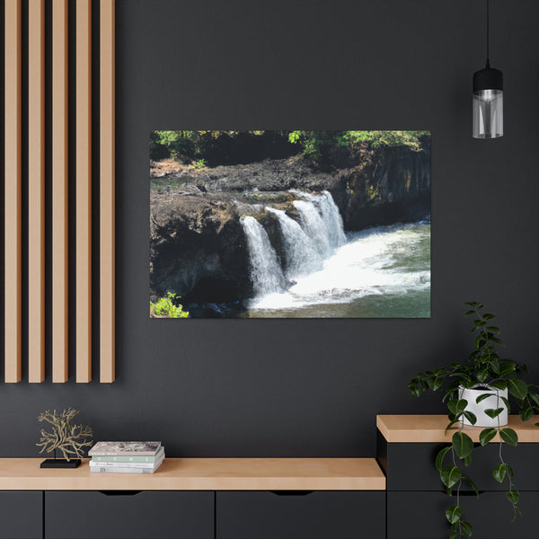 Majestic Waterfall Design By Heinrich Friedrich Füger (Wall Art)