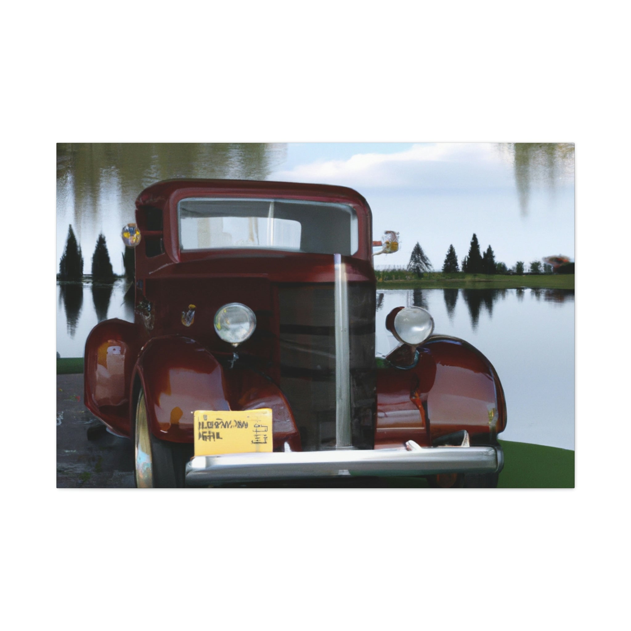 Classic Car Designs By Henrietta Rae (Wall Art)