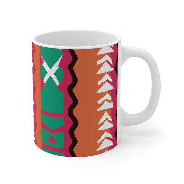 Afrocentric Designs ByKilnKrafter Kwami (Black Mug)