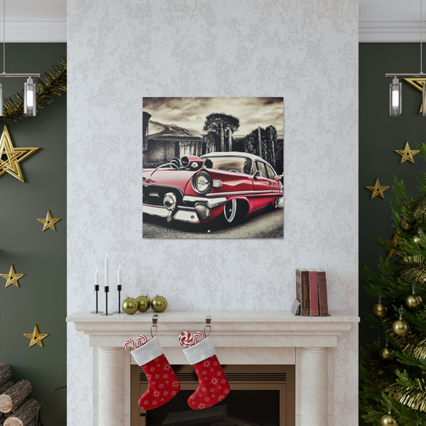 Car Classic By Dusky Renaissance Artist Olivia (Wall Art)