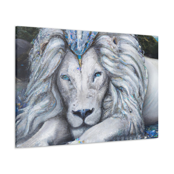 Lion Design By: The Ivory Painter. (Wall Art)