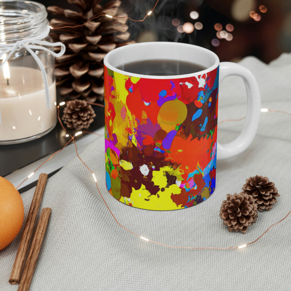 Abstract Art Design By: Johannes Vermeer (Mug)