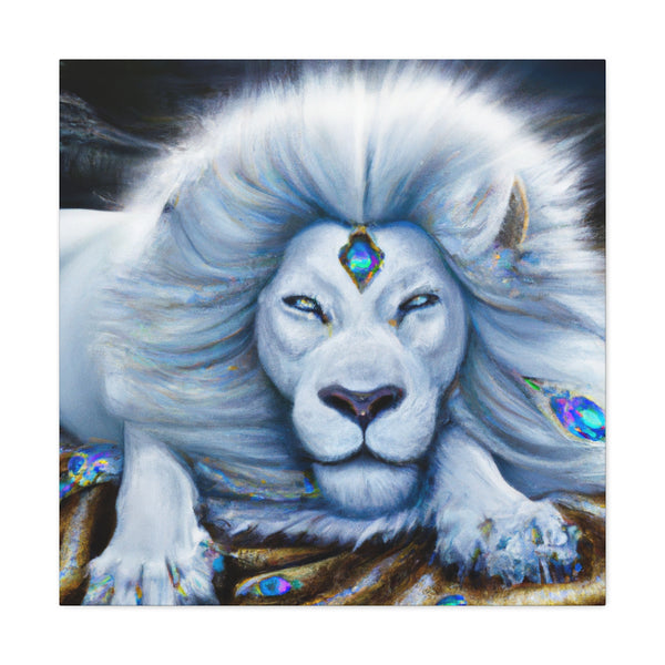 Lion Design By: Silver Swirls Artist (SSA) (Wall Art)