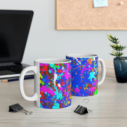 Abstract Art Design By:  Joseph Wright of Derby (Mug)