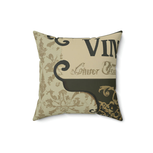 Vintage Print Designs - Artisans of Ambiance: A Unique Interior Design Firm by Filly Estilus - Throw Pillow