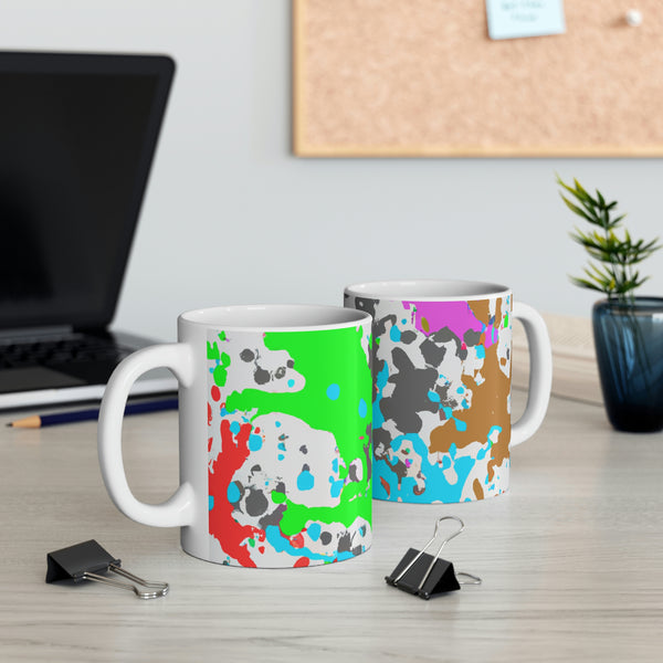 Abstract Art Design By: Rembrandt van Rijn (Mug)