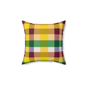 Plaid Design By: Rembrandt van Rijn (Pillow)