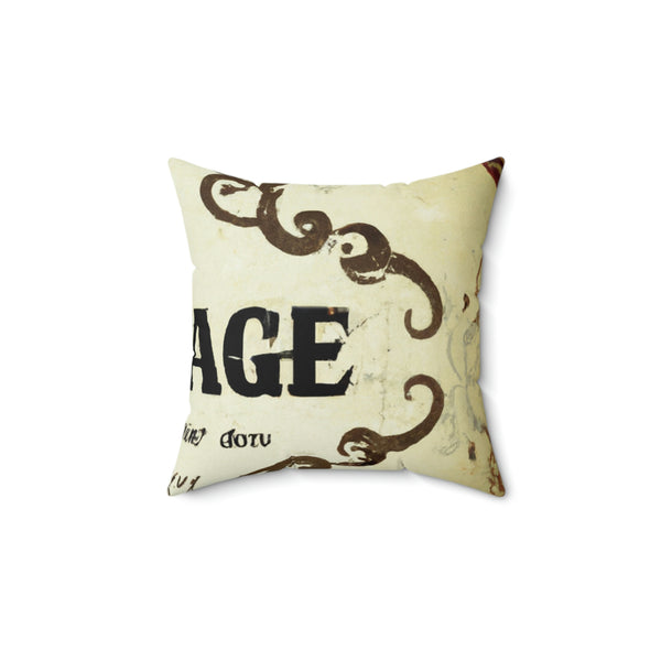 Vintage Print Designs - Avant-Vogue Interiors - Throw Pillow