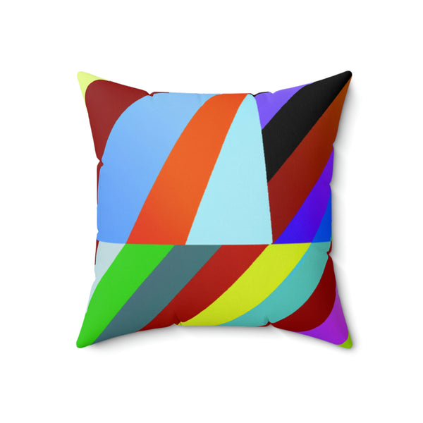 Stripes and Triangle Designs By Eleanor Finiale (Pillow)