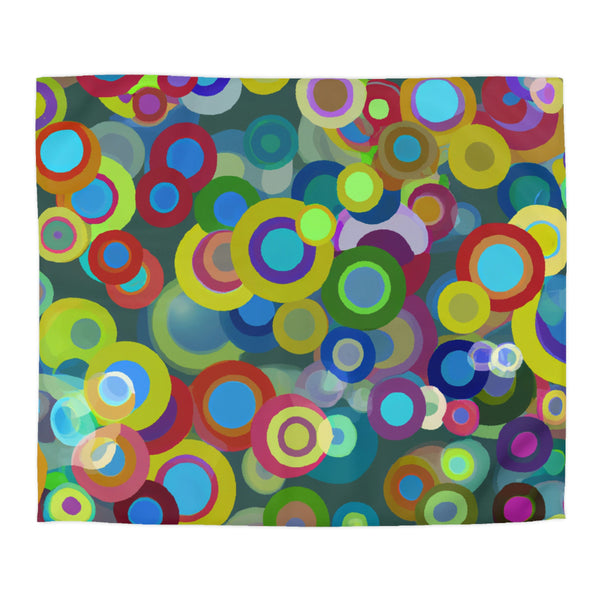 Circles and Swirl Design By: Johannes Vermeer (Duvet)