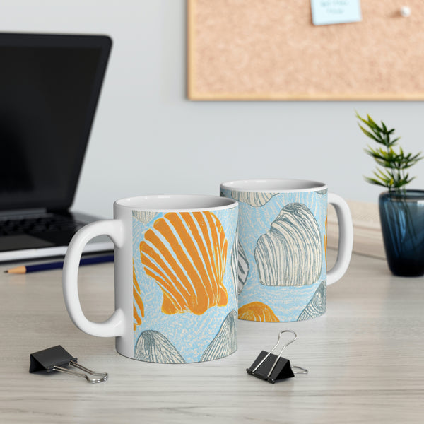 Seashell Designs By: "Crisp Interior Designista" (Mug)