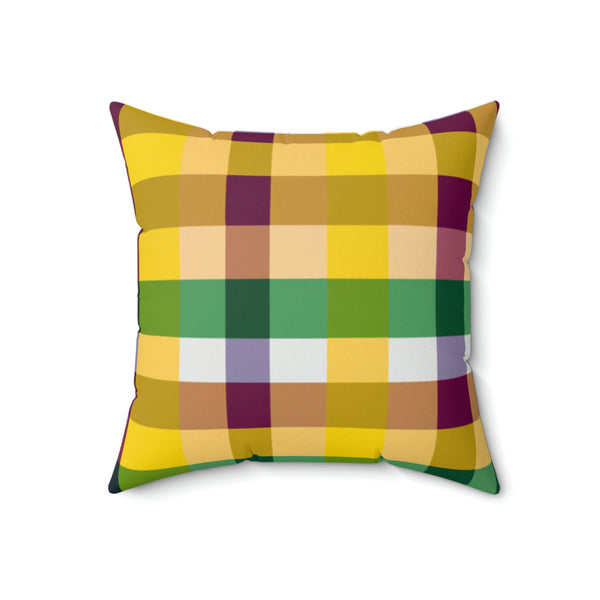 Plaid Design By: Rembrandt van Rijn (Pillow)