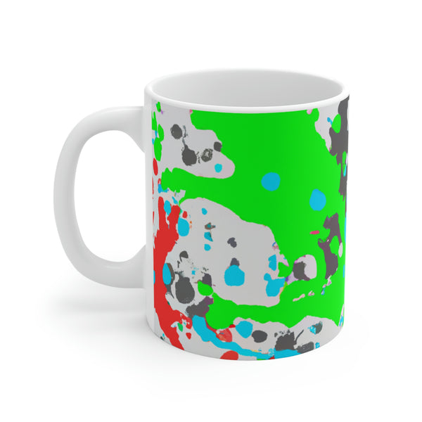 Abstract Art Design By: Rembrandt van Rijn (Mug)