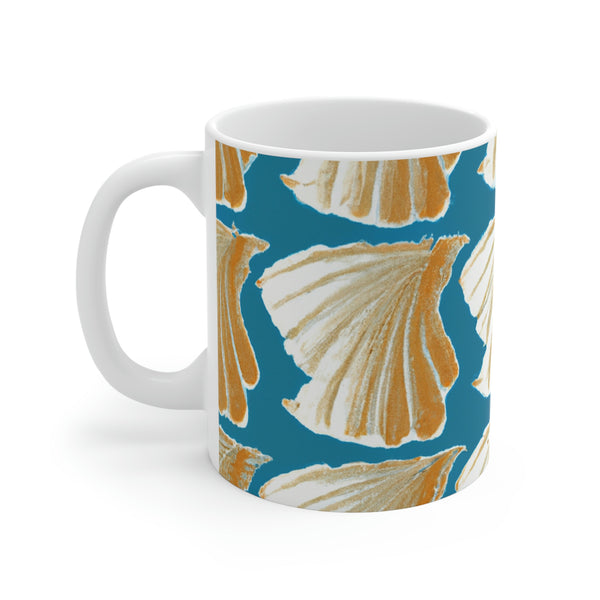 Seashell Designs By: Loving Luxury Designista - Abigail Artistry - (Mug)