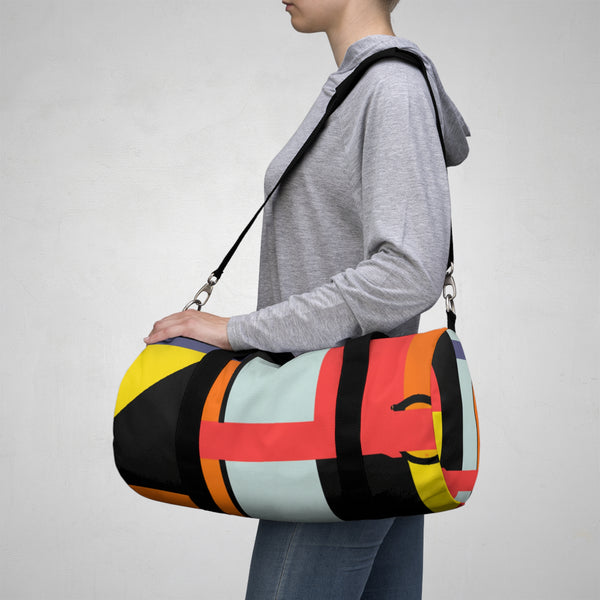 Geometric Art Design - Tres Eleganté Couture by Emerson Breezeway - Duffle Bag