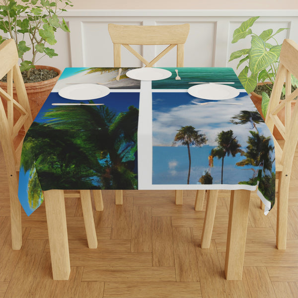 Tropical Paradise Design By Female Designer: Luna Bellavia (Tablecloth)