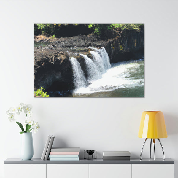 Majestic Waterfall Design By Heinrich Friedrich Füger (Wall Art)