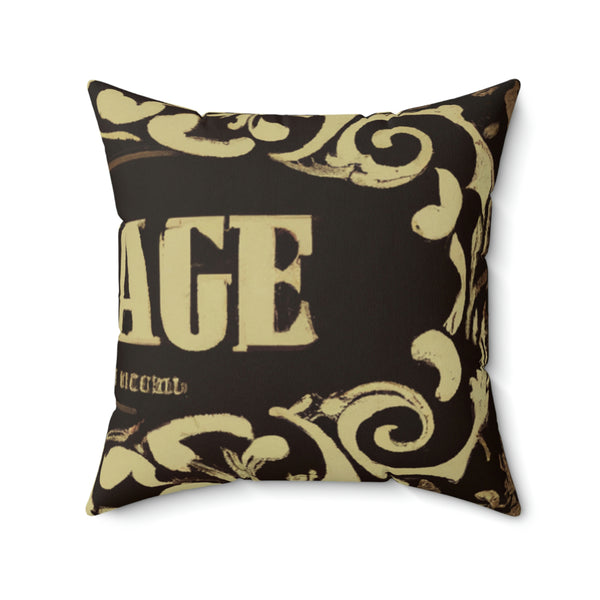 Vintage Print Designs - Interior Inventor - Throw Pillow