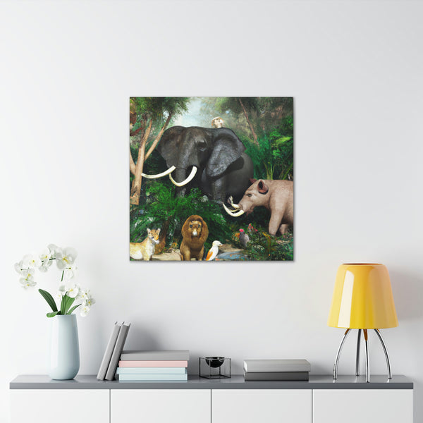 Jungle Designs By: Cecilie Cushioncraft (Wall Art)