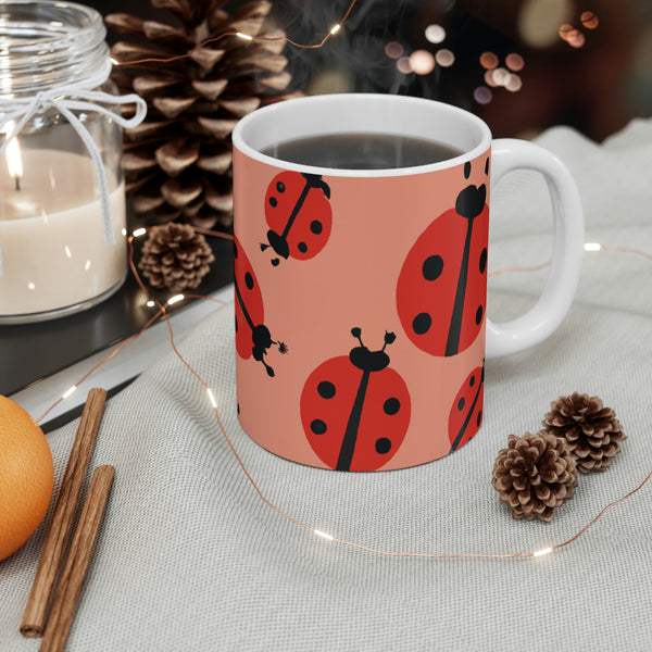 Lady Bug Designs By:Mudsmith Braiden. (Mug)