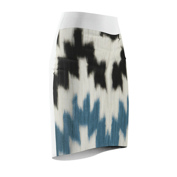 Creative Print Design By: Agnes Bloomfield. (Pencil Skirt)