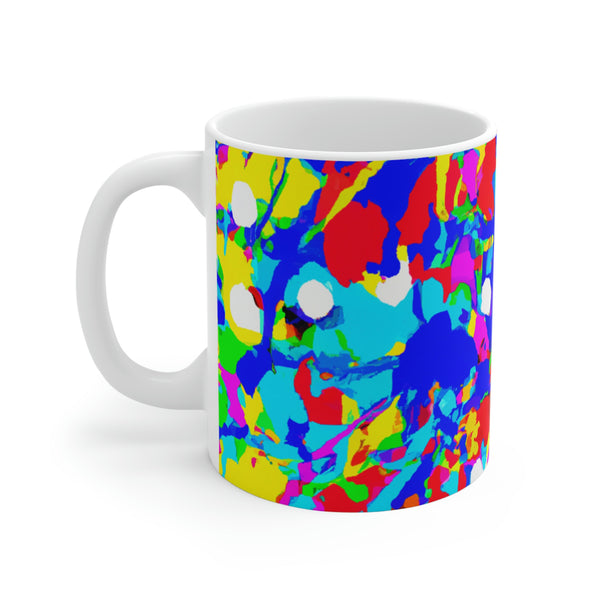 Abstract Art Design By:  Thomas Gainsborough. British Rococo portrait and landscape painter. (Mug)