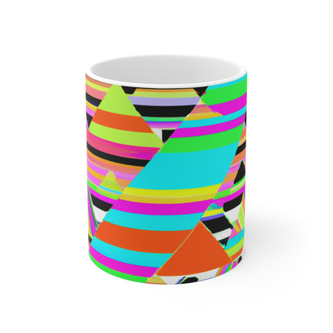 Stripes and Triangles  By: Jasper Lightfoot (Mug)