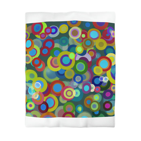 Circles and Swirl Design By: Johannes Vermeer (Duvet)