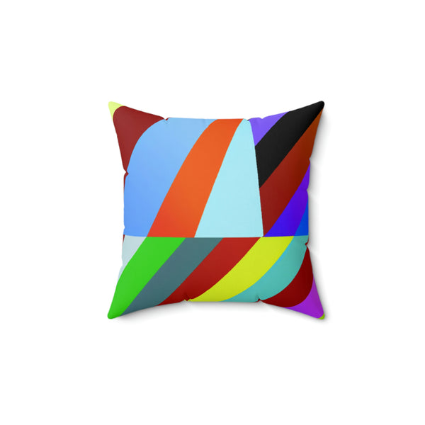 Stripes and Triangle Designs By Eleanor Finiale (Pillow)