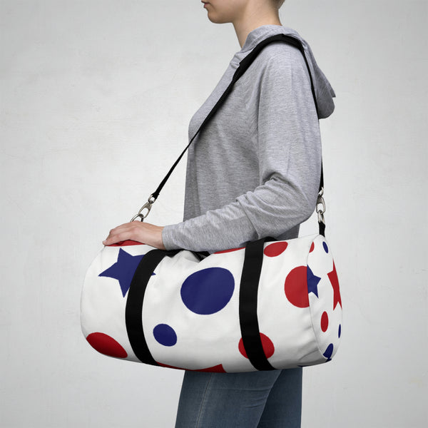 Polka Dot Design By: EdgyElite Luxuries - Duffle Bag