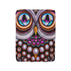 Owl Design By Johnnae Rembrandt (Throw)