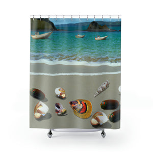 Beach Design By: Gilliam Fosdick (Shower Curtain)