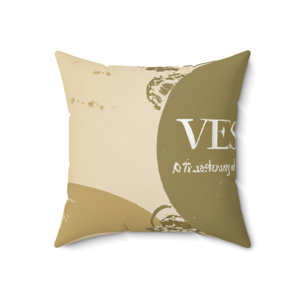 Vintage Print Designs - EnviroMatics Interior Design - Throw Pillow